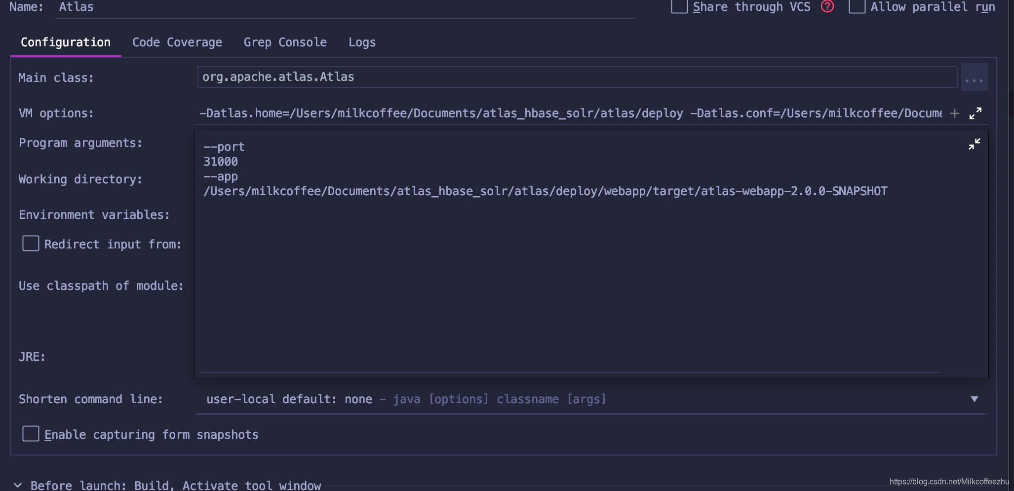 Apache Atlas源码编译以及本地调试环境搭建