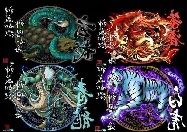 中国古代传说中的四大神兽