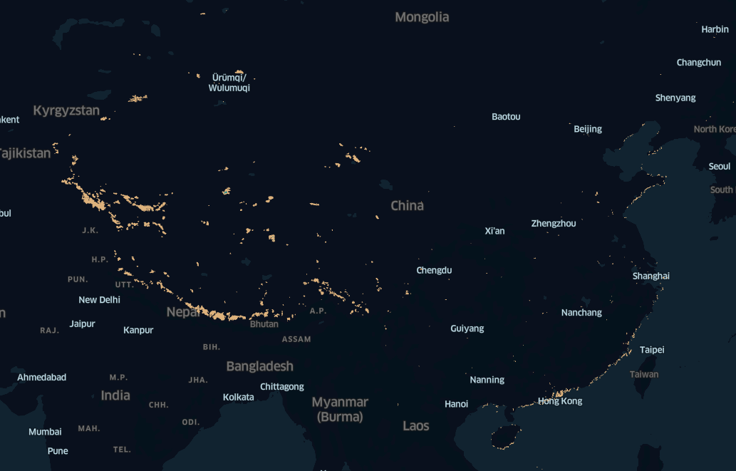 空间大数据可视化keplergl安装并运行简单示例