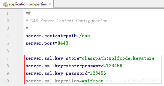 单点登录:CAS使用springboot main方法启动cas-server
