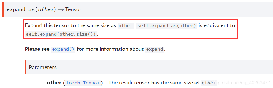 Pytorch:expand_as() 和 expand()用法_python中expand是什么意思-CSDN博客