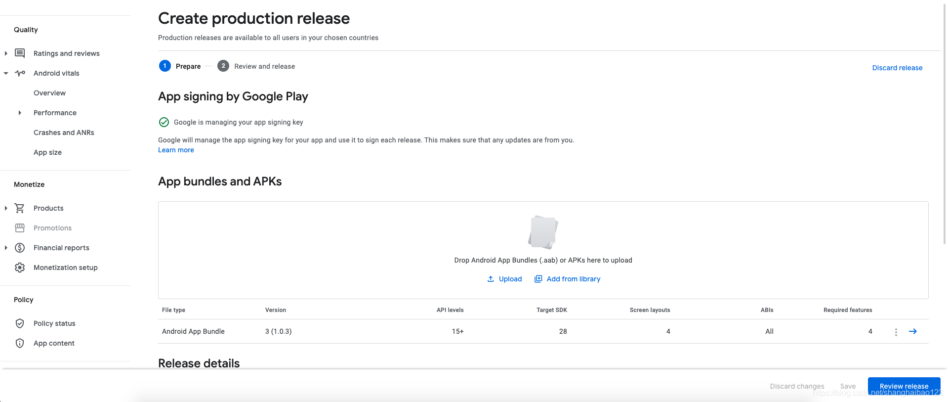 将自己的Android应用发布到Google Play(将自己的隐私玩到喷泉状态的视频)-第10张图片-谷歌商店上架 将自己的Android应用发布到Google Play(将自己的隐私玩到喷泉状态的视频)-第10张图片-谷歌商店上架