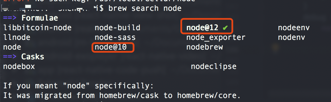 Mac 使用brew卸载安装node Mamr227的博客 Csdn博客 Brew 卸载node