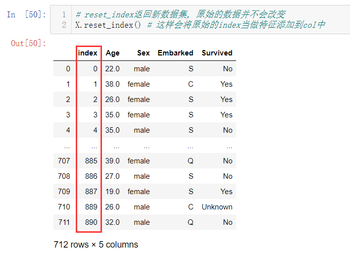 更新索引 和 离散特征值的处理 pd.get_dummies(X)_特征值索引CSDN博客