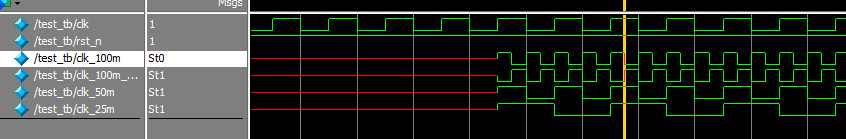 Verilog通过锁相环实现倍频,分频,相位偏移