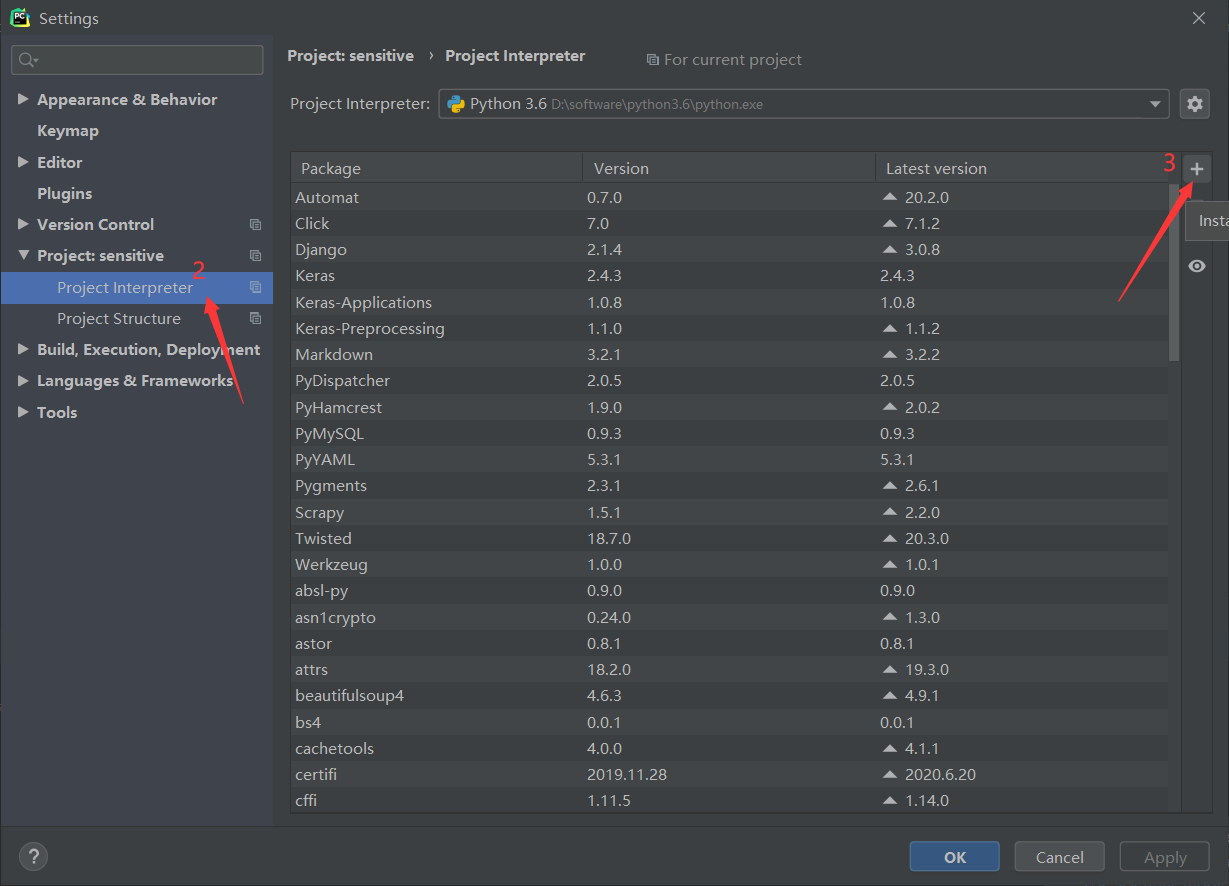 Как установить pandas в pycharm windows