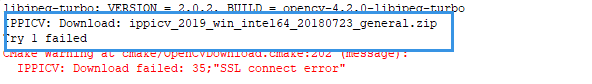 下载ippicv_2019_win_intel64_20180723_general.zip失败