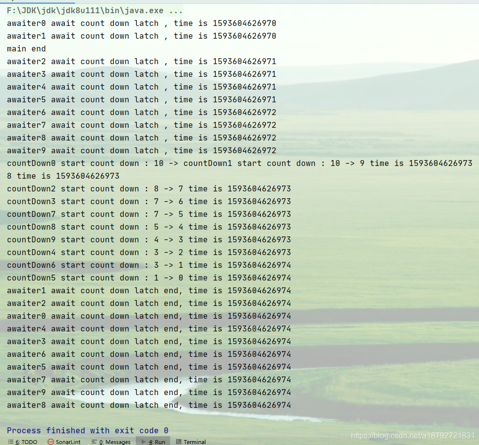 Java基础--CountDownLatch--计数器锁(门闩锁)_java 计数器锁-CSDN博客