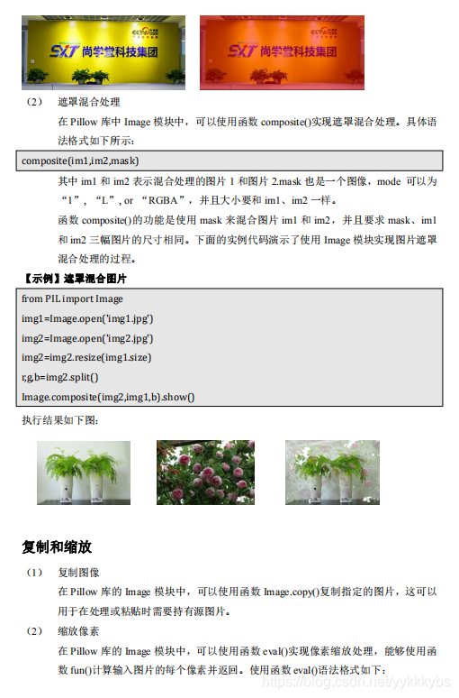 Image Module — Pillow中文文档 文档: Python Pillow Image – HYIYY