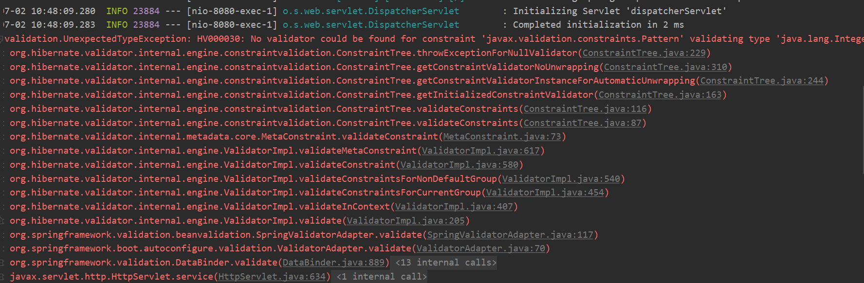 no-validator-could-be-found-for-constraint-javax-validation