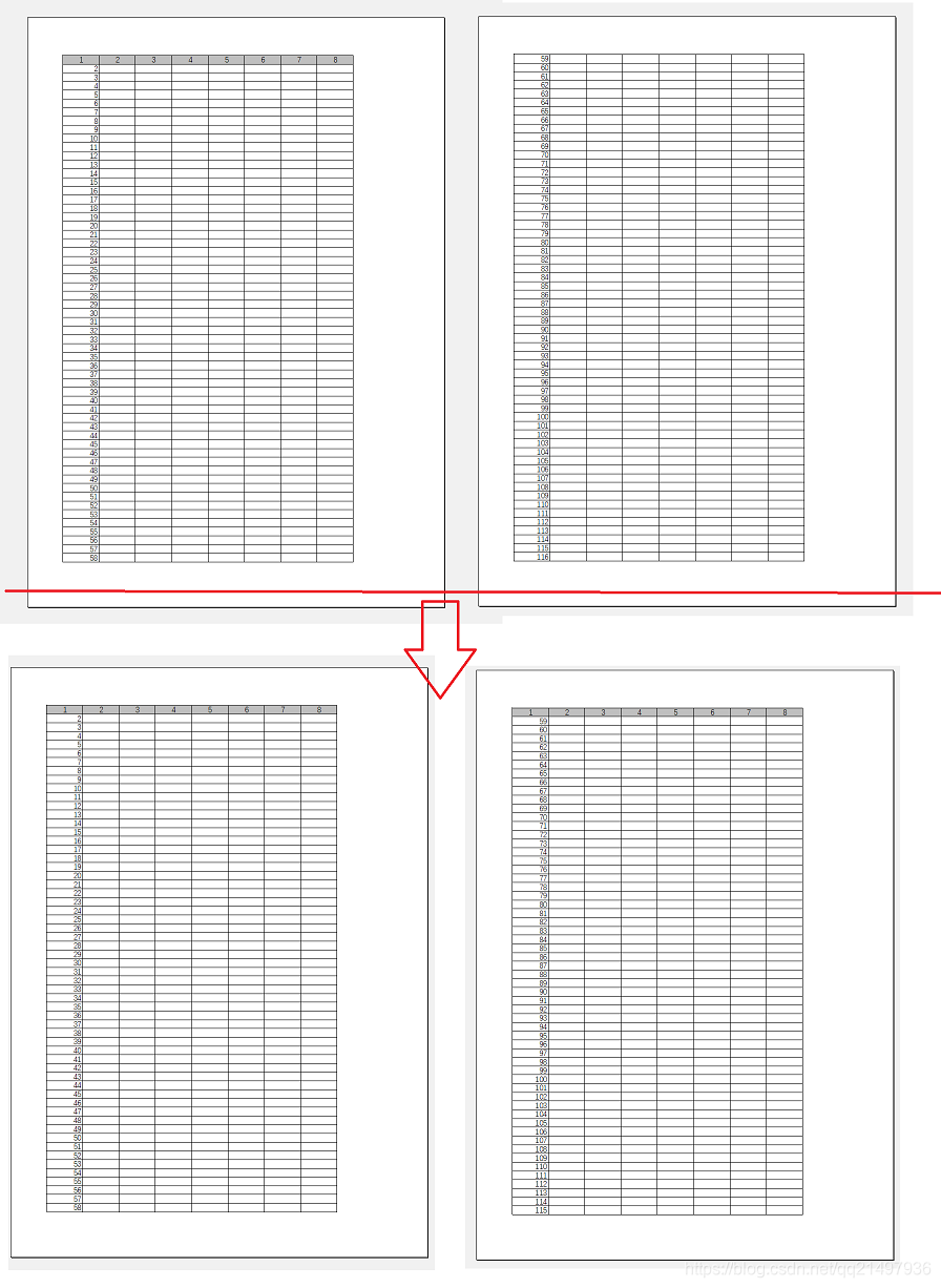 关于 在word中插入表格跨页后每一页表格都显示标题栏 的解决方法