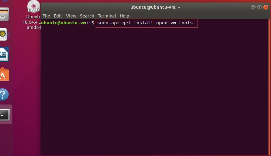 openvmtools ubuntu