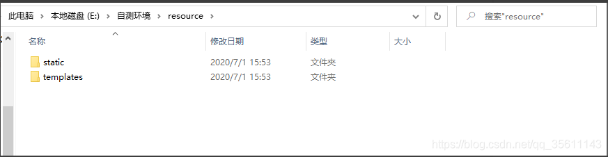copy到resource目录下的静态文件,包括HTML、JS、css、image等静态文件