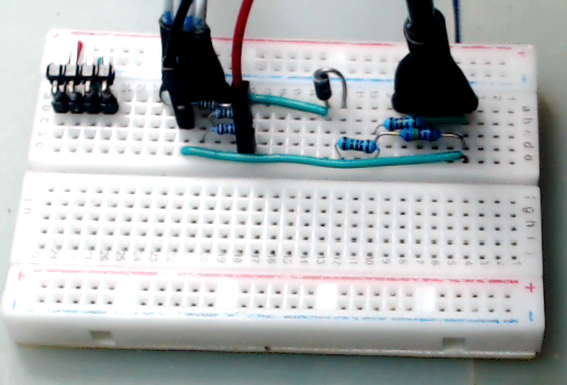 ▲ 测量实验电路