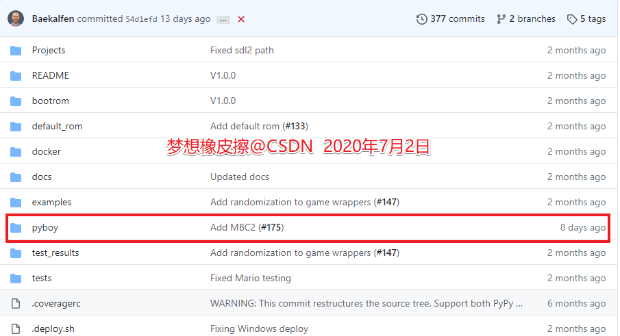 用Python忆童年，最终还真把模拟器跑起来了Python爬虫百例、Python面试百题、Pandas趣味深入学习-pyboy使用、tama.gb