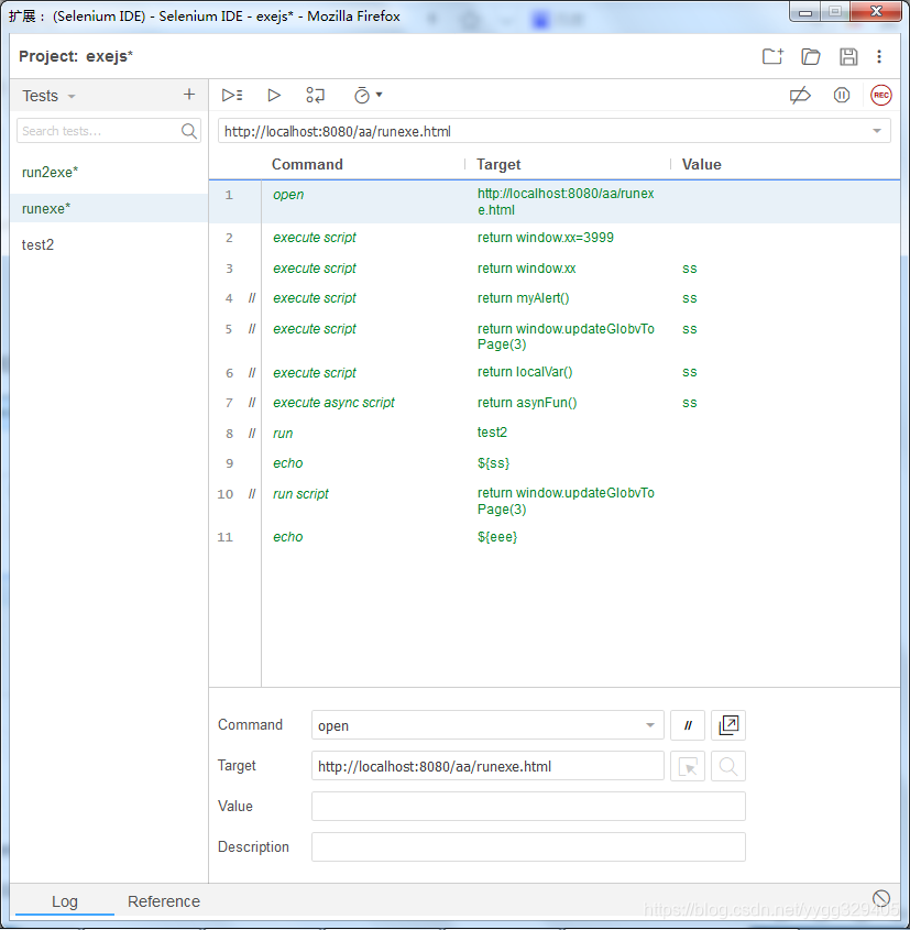 Selenium学习(九) selenium IDE命令之 执行脚本命令系列详解#_selenium ide滑块-CSDN博客