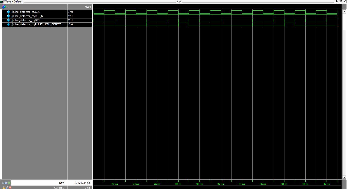 用verilog实现脉冲检测