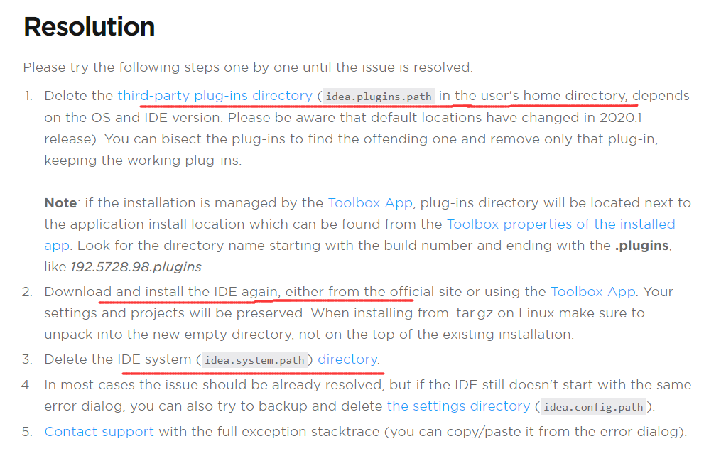 internal error. please refer to https: p android ... IDEA plug-in can not start Internal error. Please refer to http://jb.gg ...