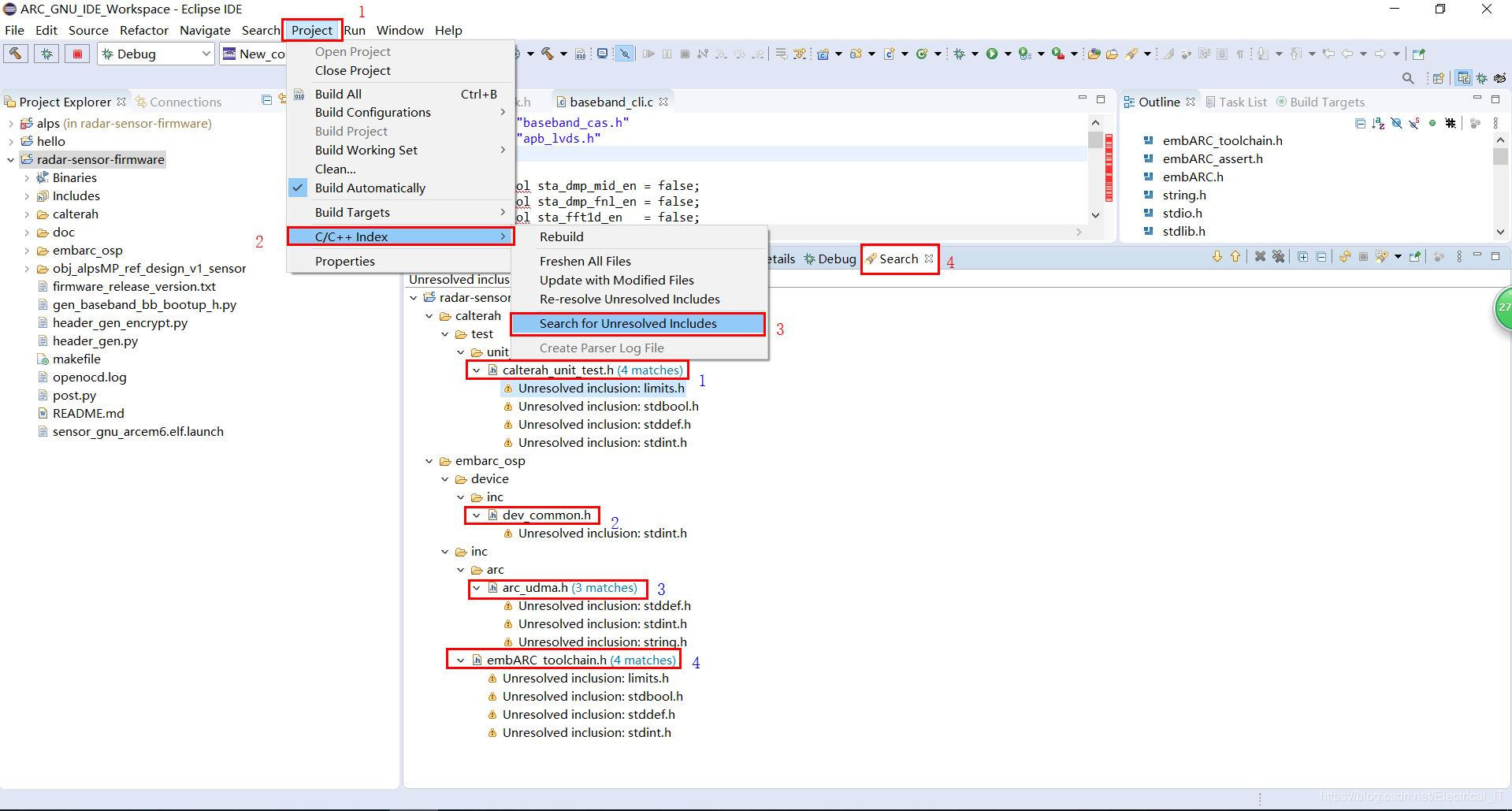 解决Eclipse C/C++ 报错:could not be resovled/Unresolved inclusion_c语言could ...