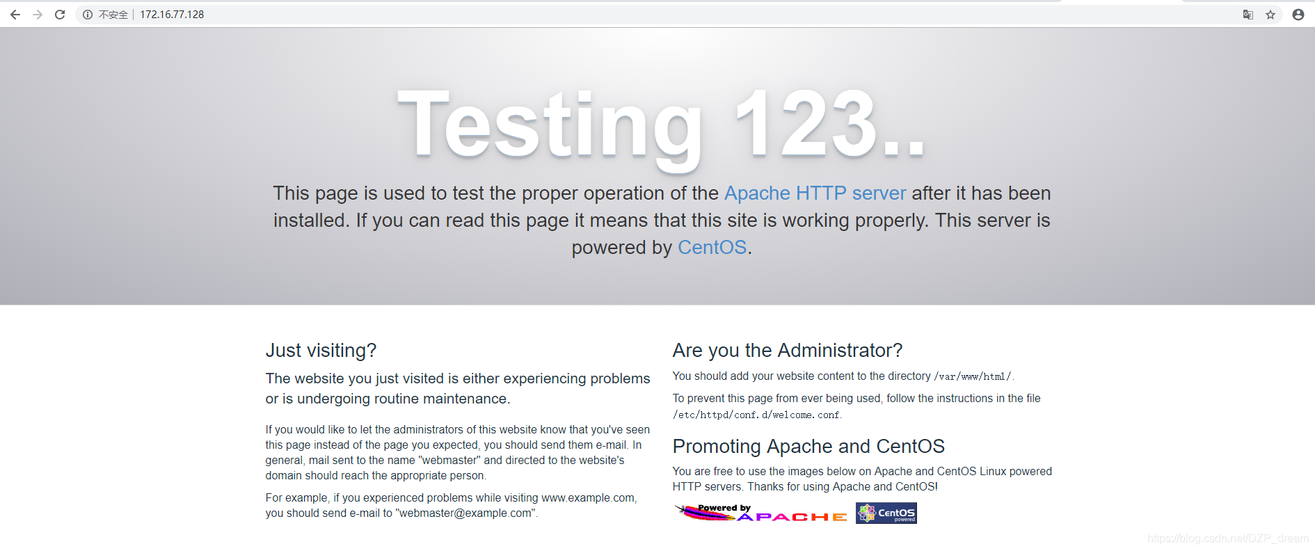 Centos7 安装和卸载 Apache HTTP Server(“ httpd”)服务DZPdream的博客-apache http sever服务器怎么卸载