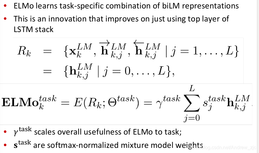 This is an innovation that improves on just using top layer of LSTM stack