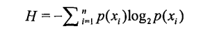 香农熵公式