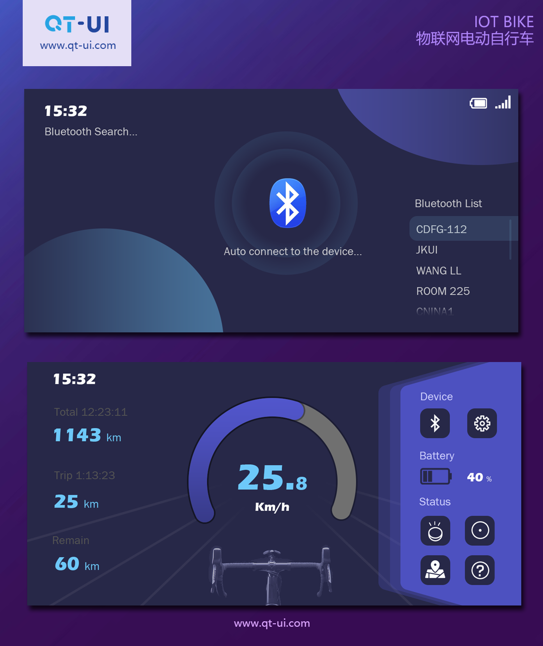 Qt IOT Bike Qt綯гĿ