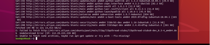 可以先执行“sudo  apt-get  update”，再重新执行前面的命令。