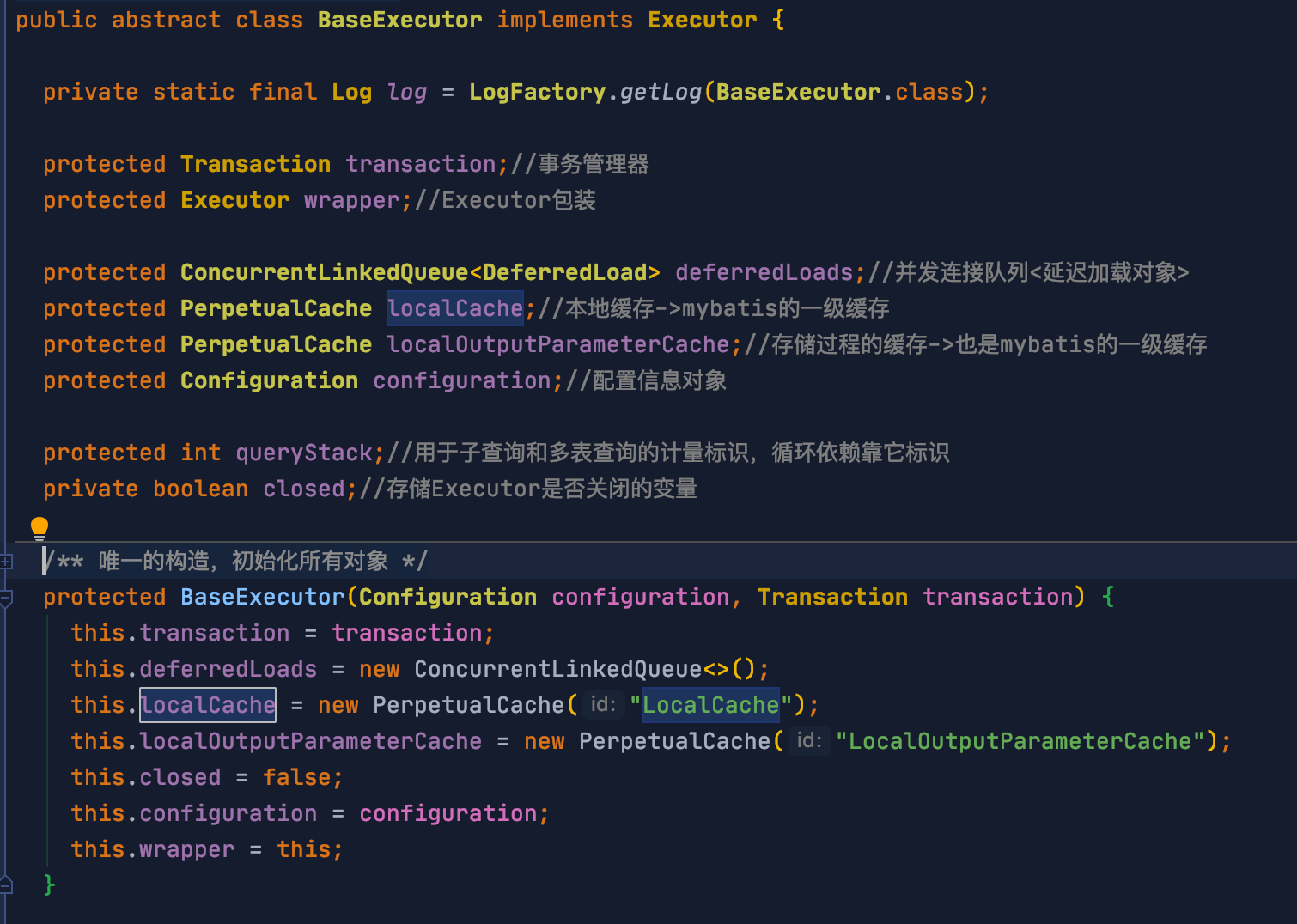 Getting to know the Executor of Mybatis (1) - Programmer Sought
