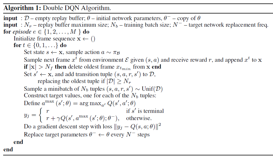 Double DQN-CSDN博客