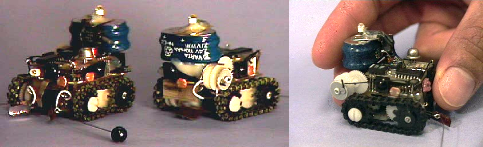 ▲ 微型机器人的模型外观