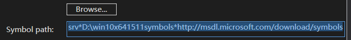 srv*D:\win10x641511symbols*http://msdl.microsoft.com/download/symbols