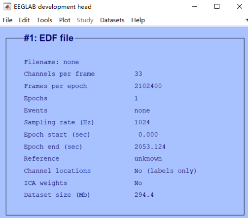 EEGLAB安装、EDF数据导入、EEG预处理(Matlab)_eeglab导入edf-CSDN博客
