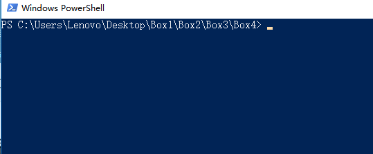powershell 窗口
