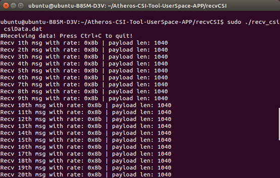 Atheros-CSI-Tool(Ubuntu版本安装及使用过程)[原教程来自xieyaxiong]_atheros csi-CSDN博客
