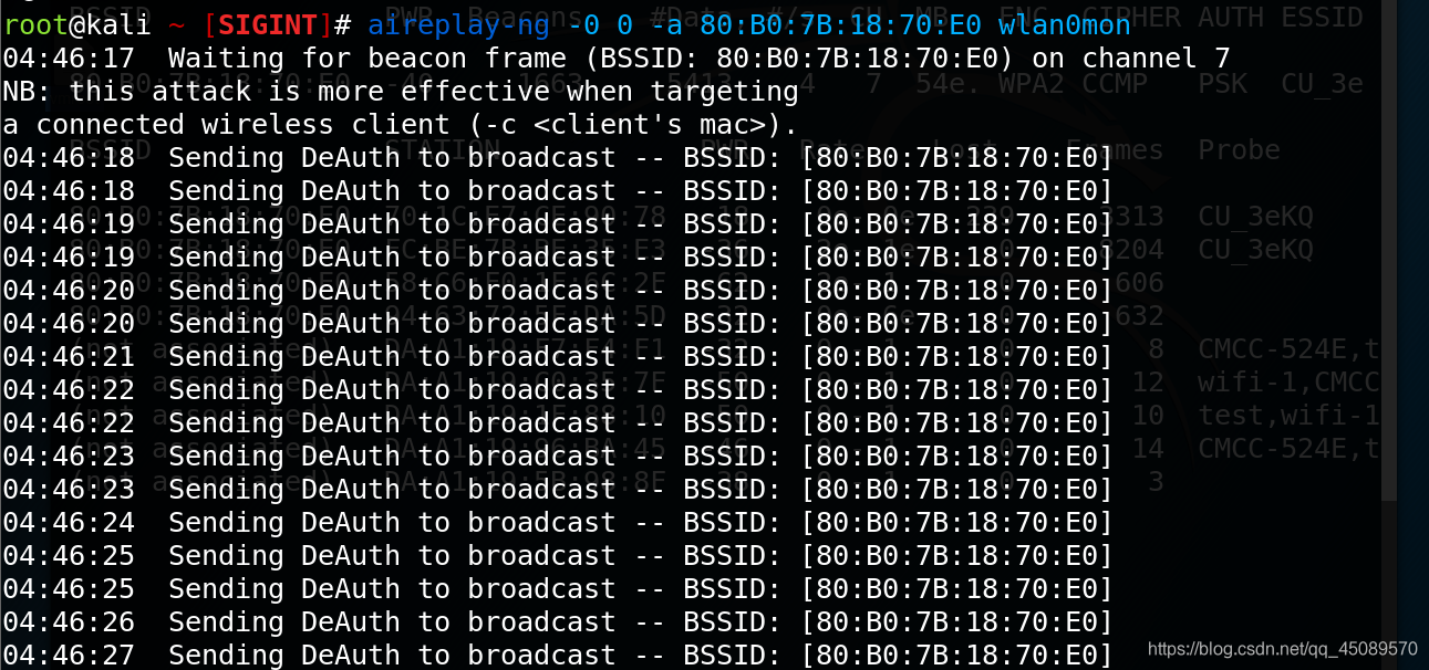 Deauth Command Deauth Flood 攻击_deauth flood攻击-CSDN博客