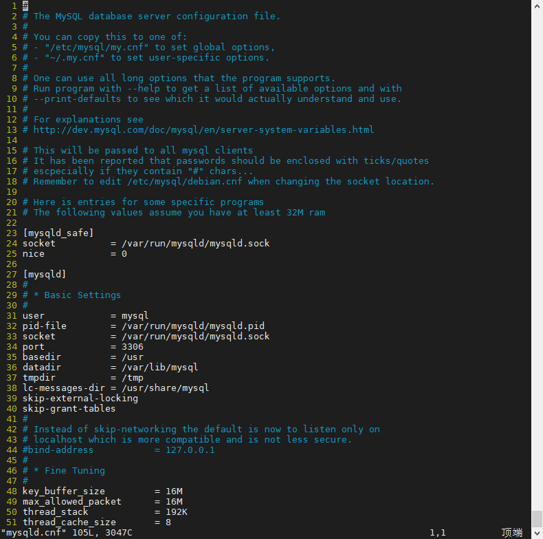 Linux mysql没有my.cnf,替代文件为mysql.conf.d_mysql conf.d-CSDN博客