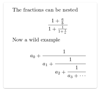 Latex 分数和二项式 Maimang1001的专栏 Csdn博客 Latex 分数