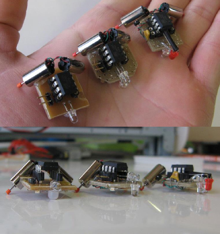 ▲ 简易微小机器人