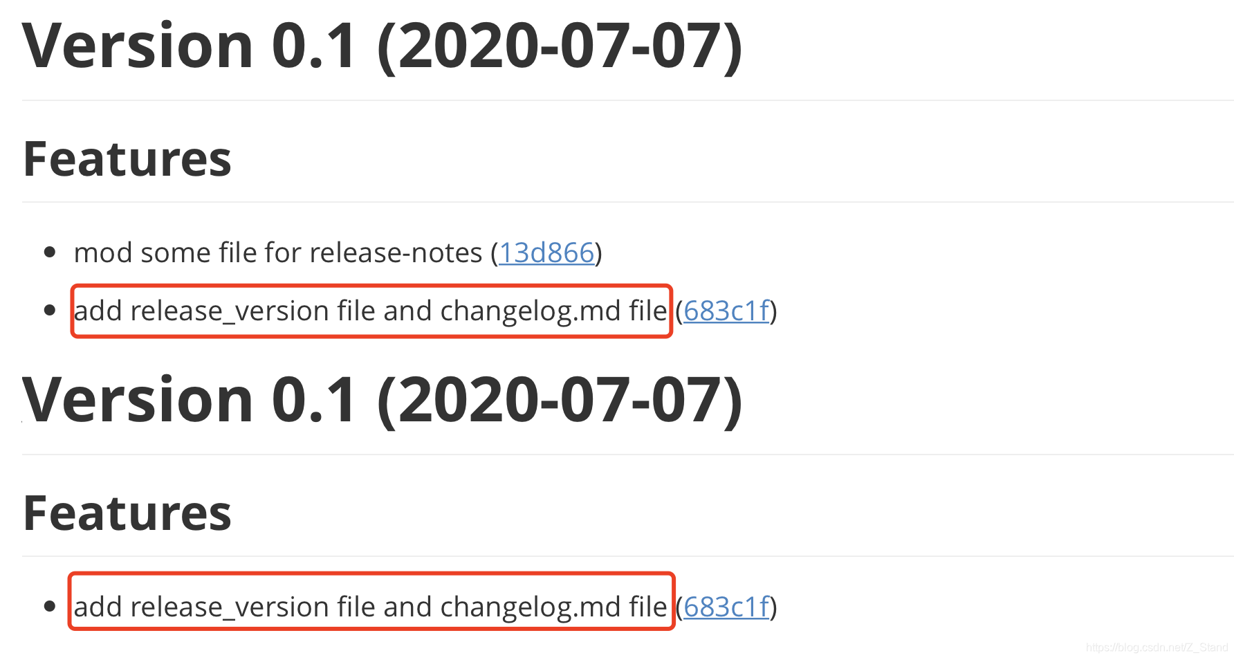 git 的release-notes以及对应的changelog管理_gitlab release notes-CSDN博客