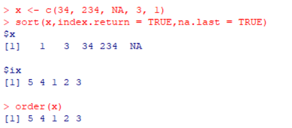 order函数与sort函数的区别