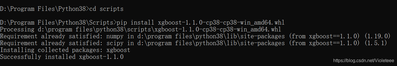 python安装xgboost的方法_python 装 'xgboost-CSDN博客