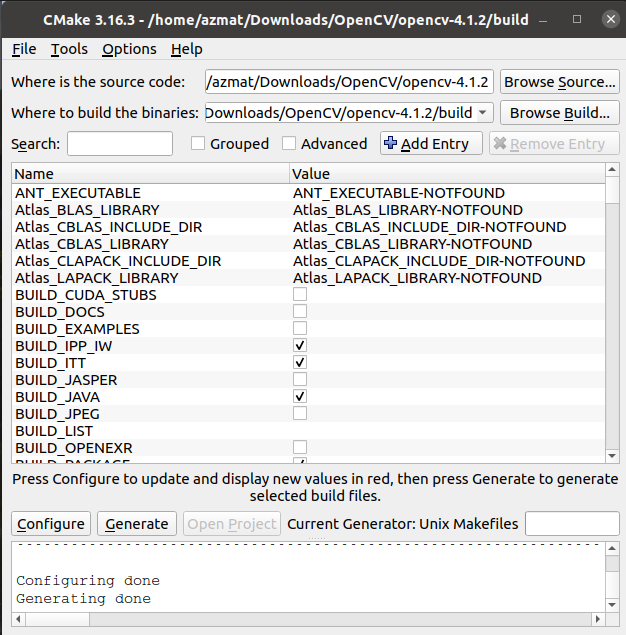 Compile OpenCV4.1.2 source code on Ubuntu16.04/20.04 - Programmer Sought