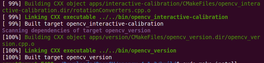 Compile OpenCV4.1.2 source code on Ubuntu16.04/20.04 - Programmer Sought