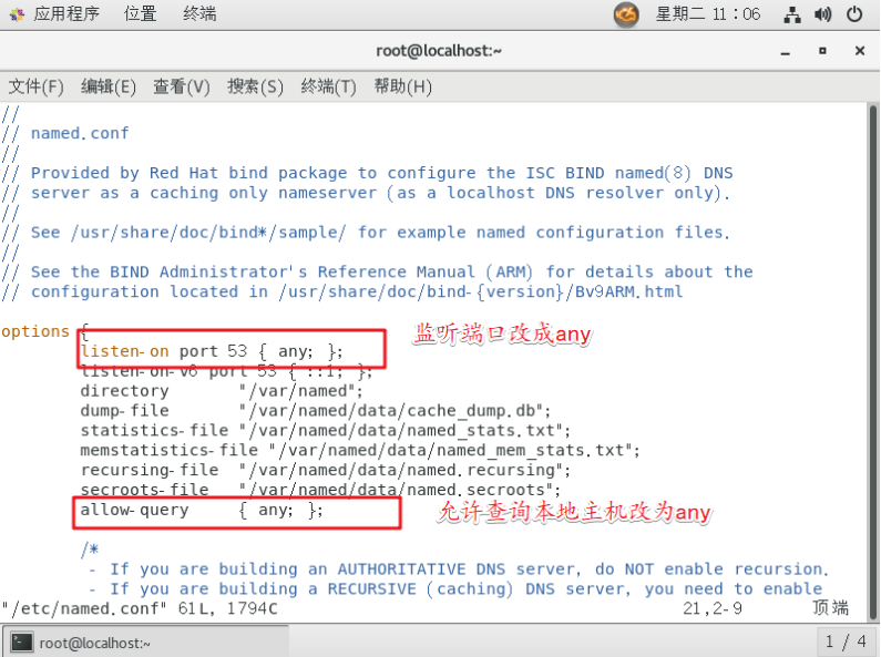 Linux--DNS域名解析，理论+实操（BIND域名服务基础（DNS系统的类型和作用，BIND的安装和配置文件），DNS域名解析实验 ...