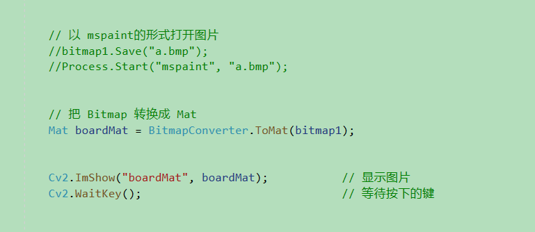 Use of OpenCvSharp in C# (Gobang, color recognition) - Programmer Sought