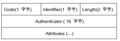 Radius协议报文格式