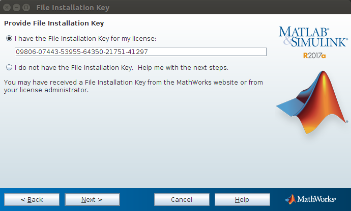 Linux下安装Matlab R2017a超详细安装教程(带图文)_linux matlab 安装许可证文件是哪个-CSDN博客