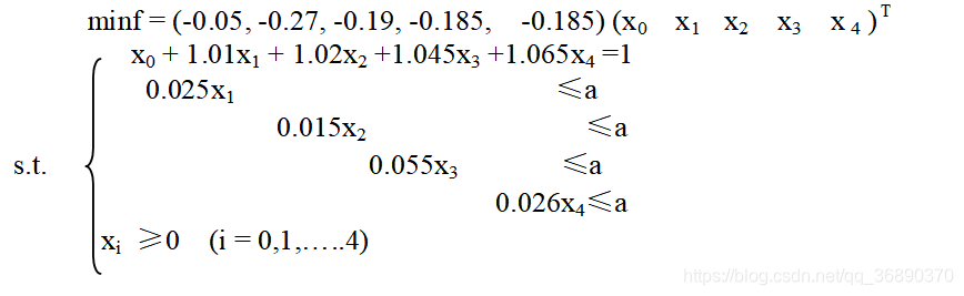 Matlab中 linprog函数的使用(求解线性规划)_linprog在matlab中的用法-CSDN博客