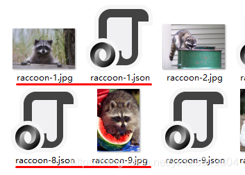 jpg and json